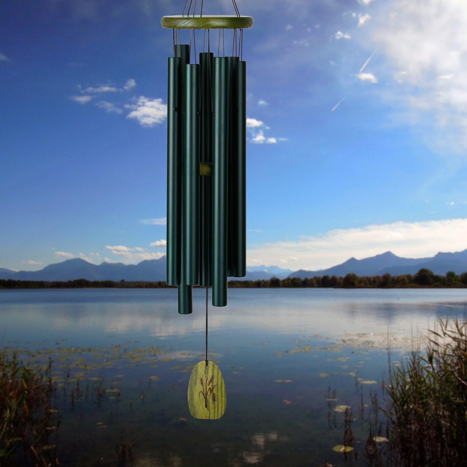 Woodstock Chimes Signature Collection Carillon éolien de Bavière 71,1 cm Musique du Monde pour extérieur, terrasse, Maison ou Jardin (CBS)