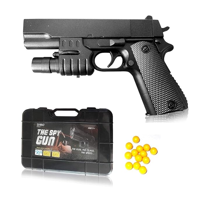 Buy Plutofit PUBG Mouser 2in1 Police Pistol BB Bullet Gun Toy Air