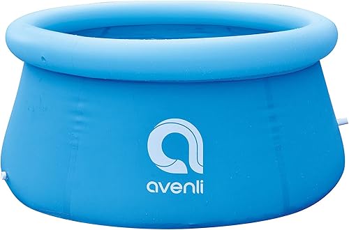 Miniatura 5 de Piscinas inflables con anillo superior para adultos al aire libre, fácil de instalar, piscina infantil (± 6 pies x 29 pulgadas), azul