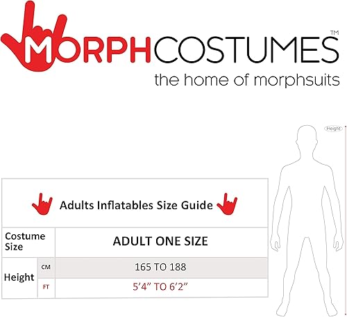 Miniatura 8 de Morph Inflatable Flamingo Costume, Flamingo Costume Adult, Halloween Costumes for Men, Halloween Costumes for Adults