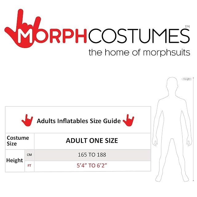 Foto 5 de 6 de Morph Disfraz Pollo Hinchable Adulto, Disfraz Halloween Adulto