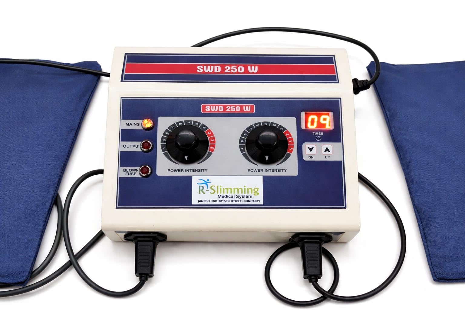 SWD 250 W Shortwave Diathermy Physiotherapy Machine, Digital Timer, Dual Power Intensity Control-image-2