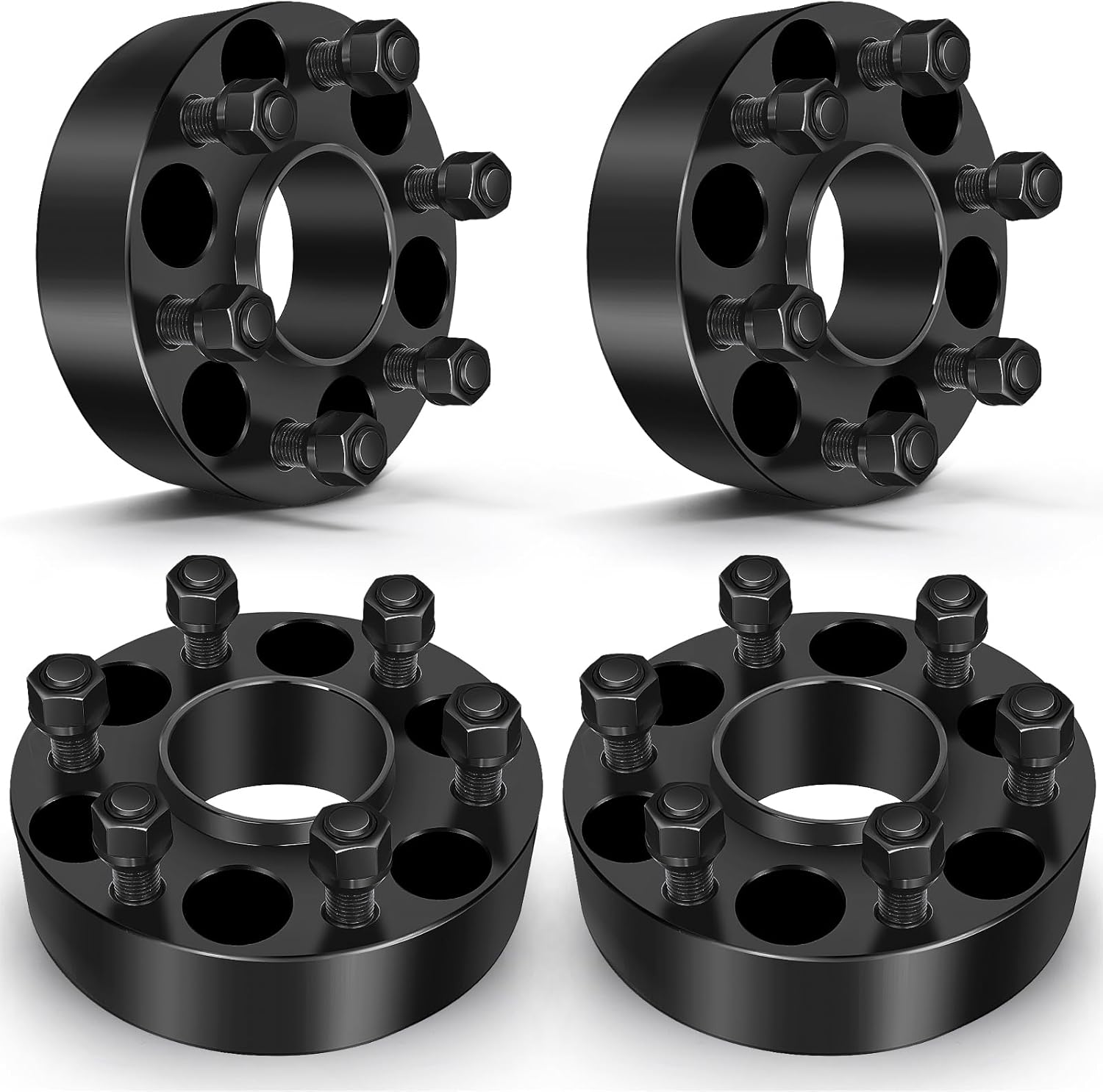 ECCPP 1.5" Hubcentric 6x120 Wheel Spacers 6-Lug 4PCS for Chevy Blazer, Colorado, Traverse, GMC Acadia & XT5