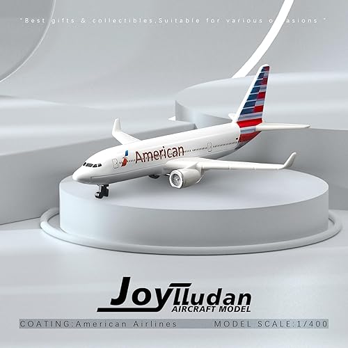 Miniatura 2 de Joylludan Modelo de avión americano 1/400 para colecciones y exhibiciones