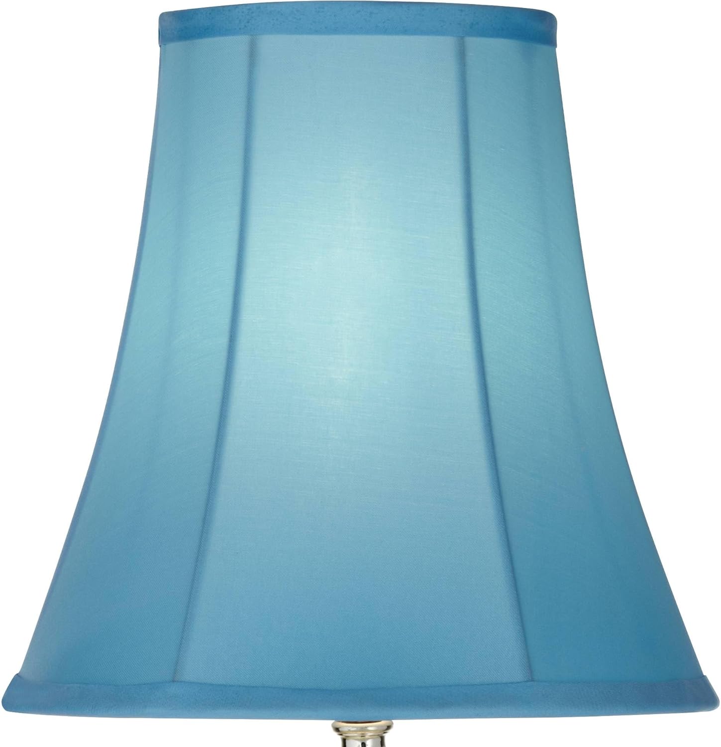 360 Lighting Bohemian 21" High Small Modern Accent Table Lamps Set of 2 Multi-Color Stacked Glass Blue Shade Living Room Bedroom Bedside Nightstand House Office Home Reading Kitchen Entryway Console