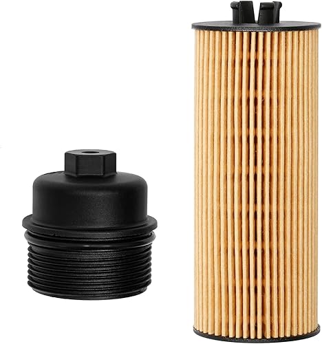 Filtro de aceite y tapa de filtro de aceite Reemplazo para Chrysler 200, 300, Town & Country, Dodge Avenger, Challenger, Charger, Durango, Journey &