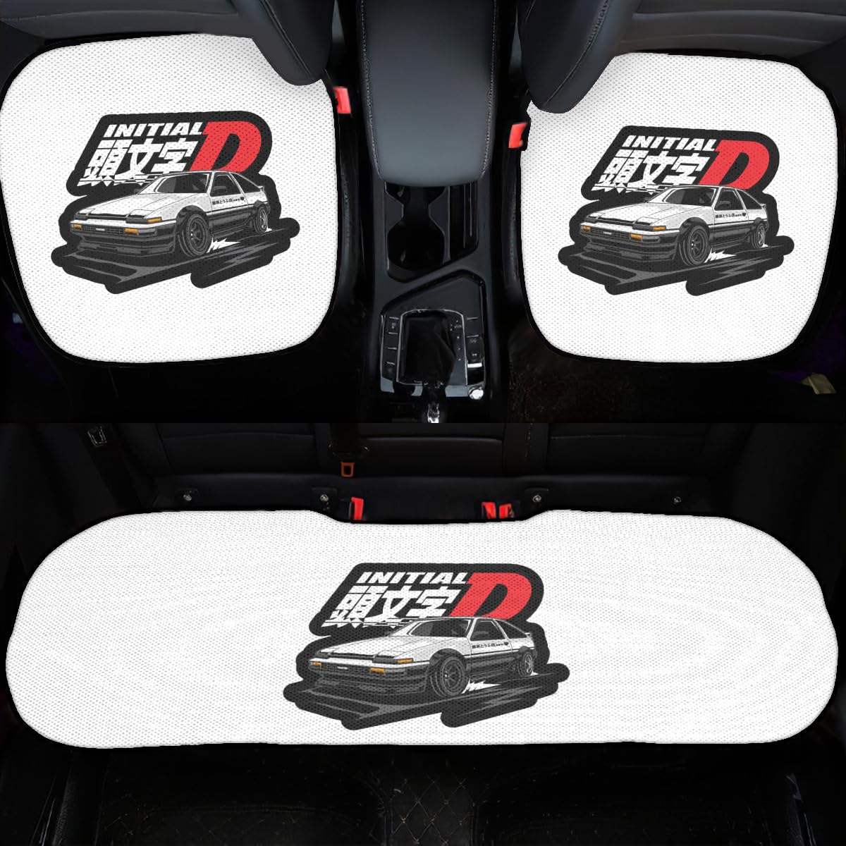 Amazon.co.jp: 車の座布団 頭文字d イニシャル D ae86 車用シート