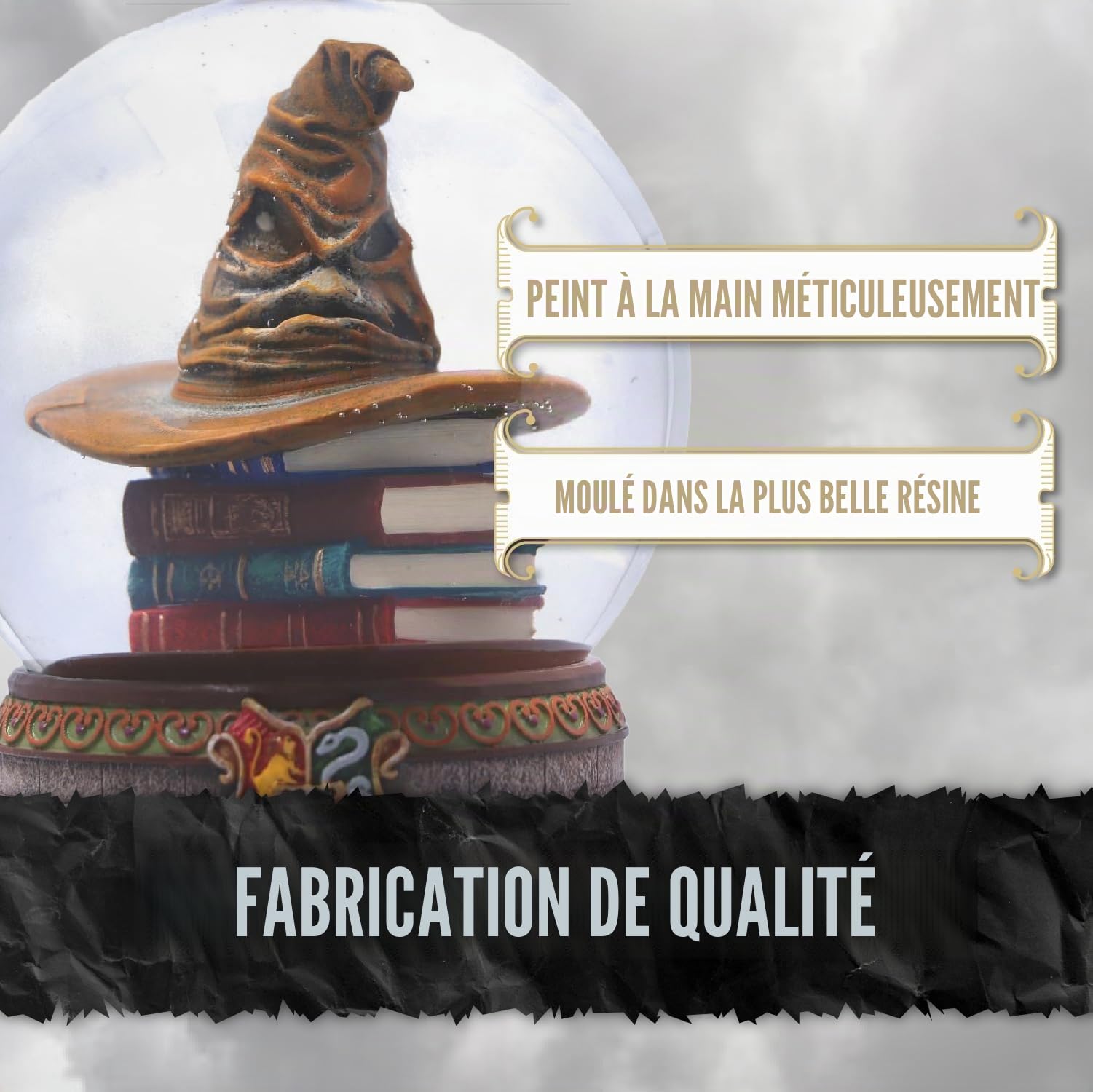 Nemesis Now Boule à Neige Harry Potter 19,5 cm sous Licence Officielle