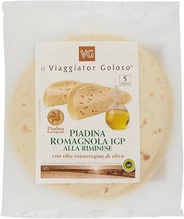 il Viaggiator Goloso Piadina Romagnola con Olio di Oliva 600g