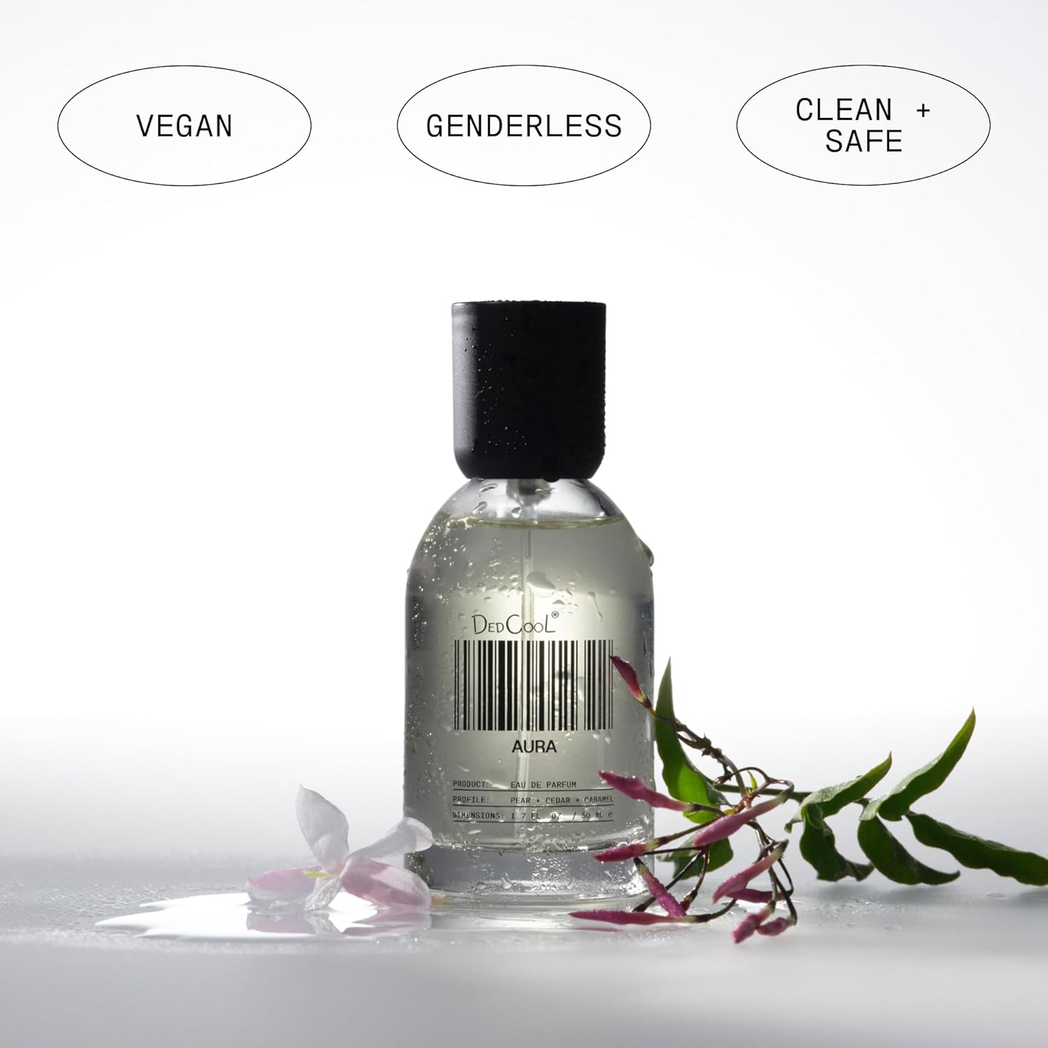 DedCool Eau de Parfum | Aura | Genderless Luxury Fragrance with Lemon, Pear & Cassis | Non-Toxic, Vegan | Long Lasting Perfume for Men & Women | Clean, Sophisticated Aroma | 1.7 fl oz - Image 4