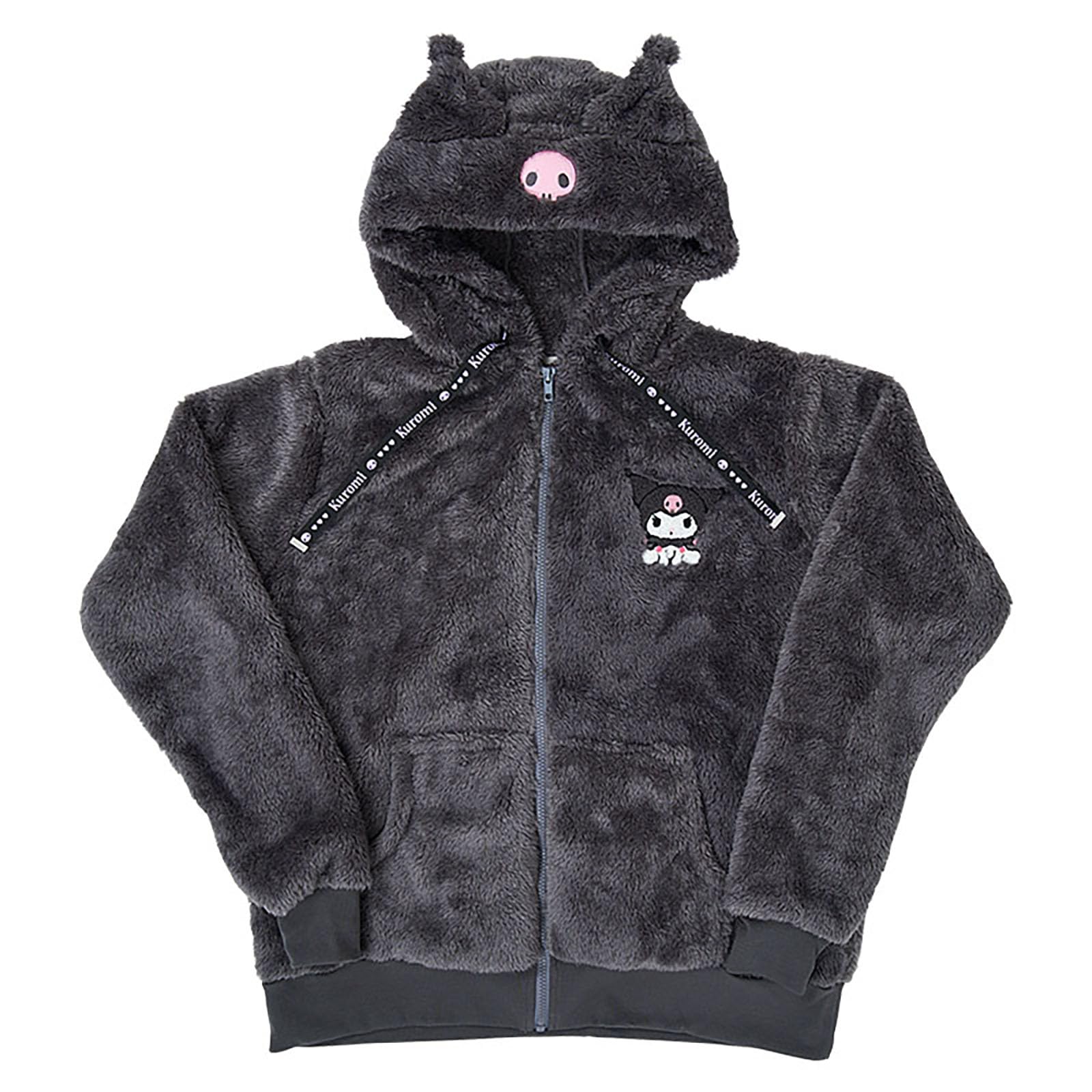 Amazon.co.jp: サンリオ(SANRIO) ジップアップボアパーカー クロミ
