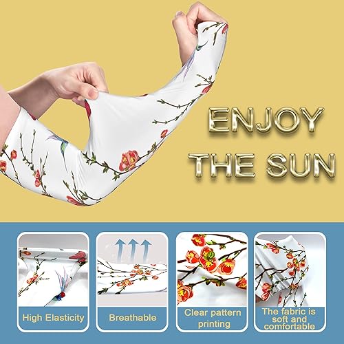 Miniatura 4 de Mangas de jardinería, mangas de enfriamiento de brazo de protección solar para jardinería, mangas a prueba de espinas para cubrir brazos para