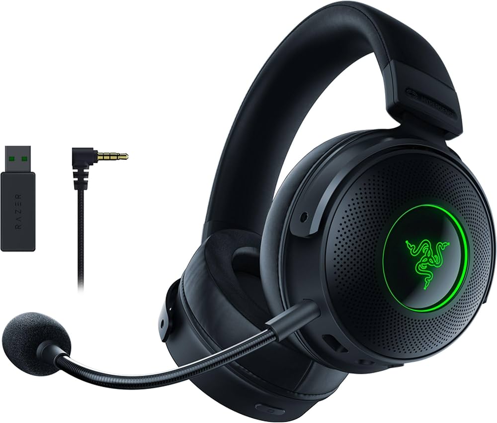 RAZER KRAKEN V3 PRO ワイヤレス　ゲーミング　ヘッドセット Razer Fone de ouvido para jogos sem fio Kraken V3 Pro HyperSense