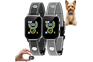 Dog Bark Collar 2 Pack, No Shock Rechargeable Smart Barking Collar for...