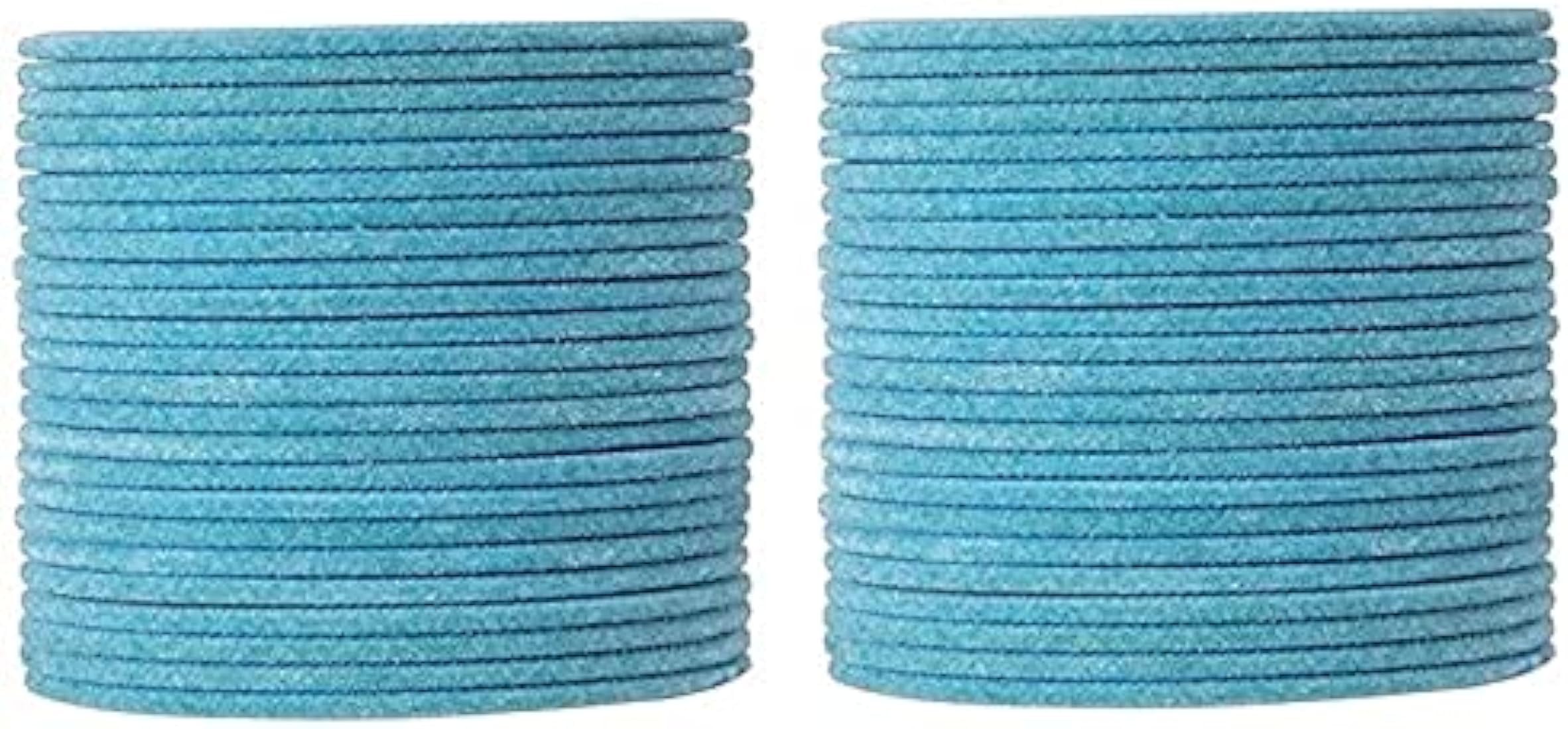 SkyBlue Color Fabric Bangle Set (Pack of 36)-image-0