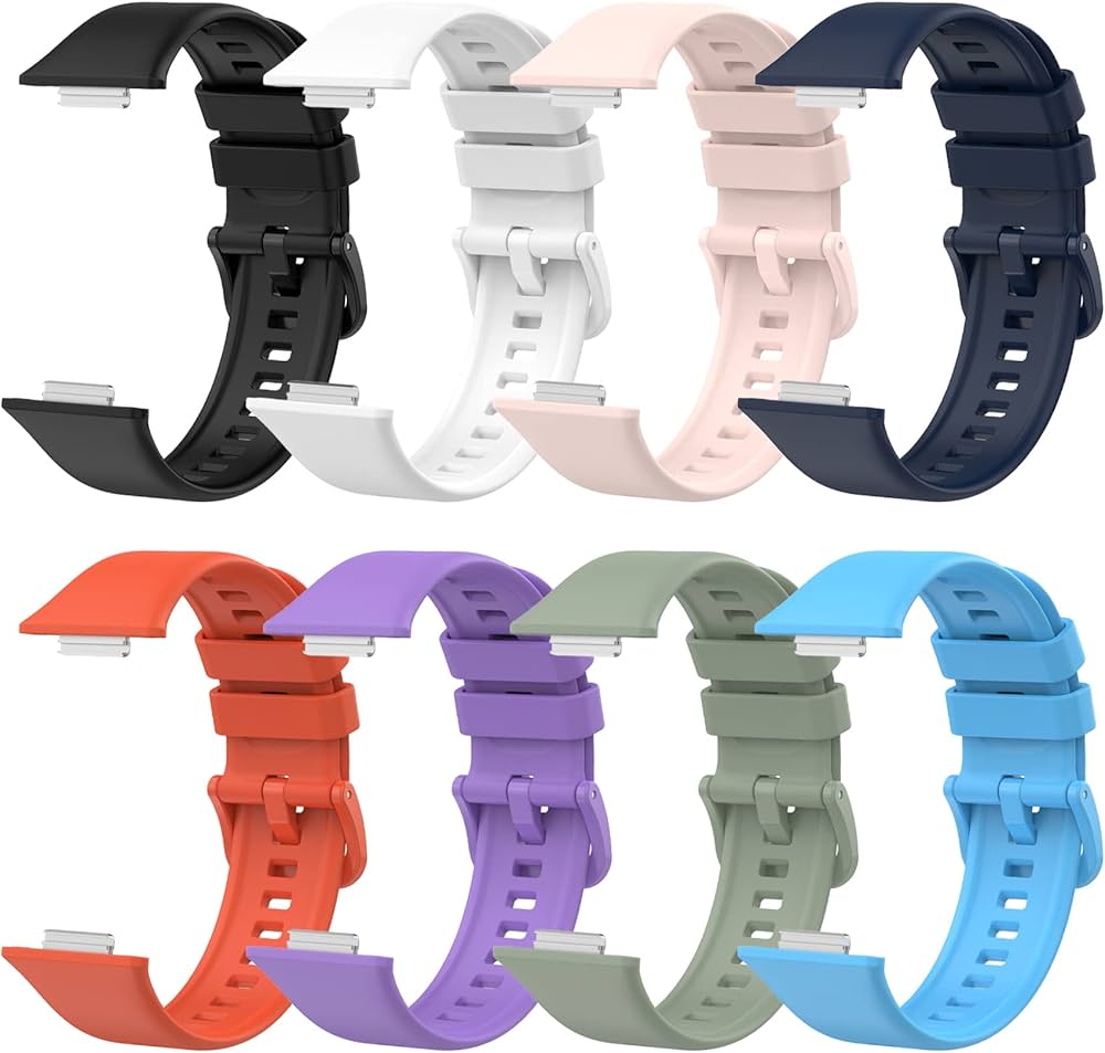 10 Bracelets Silicone Pour Huawei Band 8/9 - Imperméables Et Ajustables, Multicolores