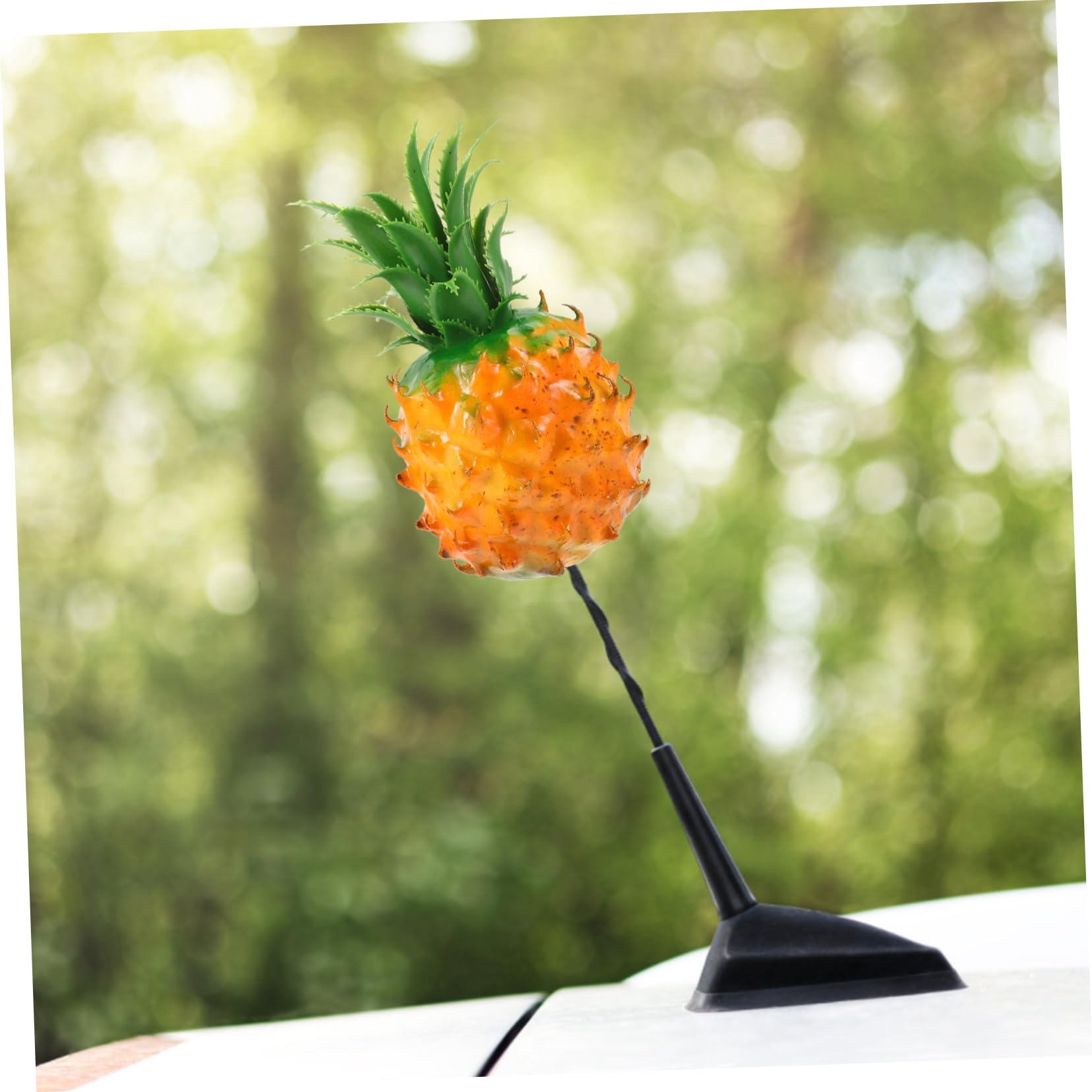 SOLUSTRE 5 Pezzi Di Copertura Per Antenna Auto Unica Con Design A Ananas Decorazione Esterna Per Auto