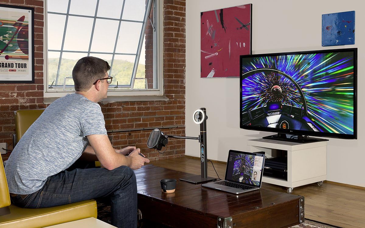 Authеntіс Crаzу Dеаlѕ Marantz Professional Turret - USB-C Broadcast Video System with Full HD webcam (H.264 video compression), USB condenser mic (48kHz/16-bit) and pop filter, Dimmable LED light ring & internal USB hub