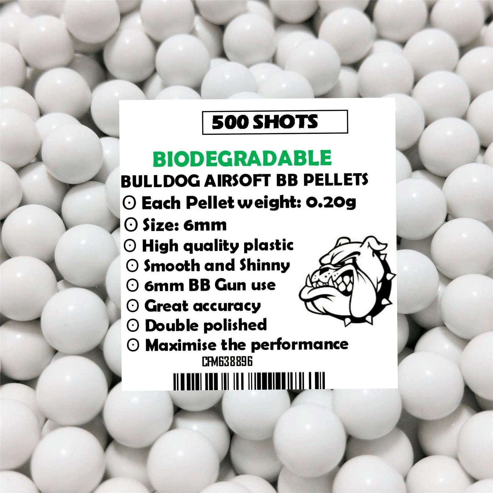 Airsoft BB Pellets Biodegradable 6mm 0.20g Balls High Grade Paintball Smooth Shinny Shooting Pellets Airsoft BB Target Protective Goggles Pistol Gun Full Accessories