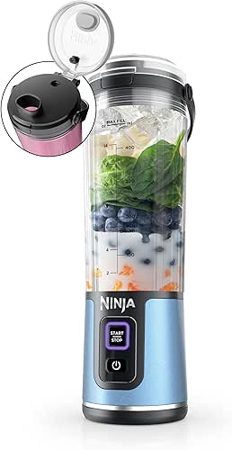 Ninja Blast Portable Blender, Cordless, 18oz. Vessel, Personal Blender For-Shakes