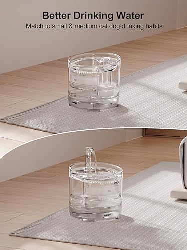 Miniatura 4 de NPET Cat Water Fountain WF050TP 15L Automatic Pet Drinking Fountain with Replacement Faucet Kit