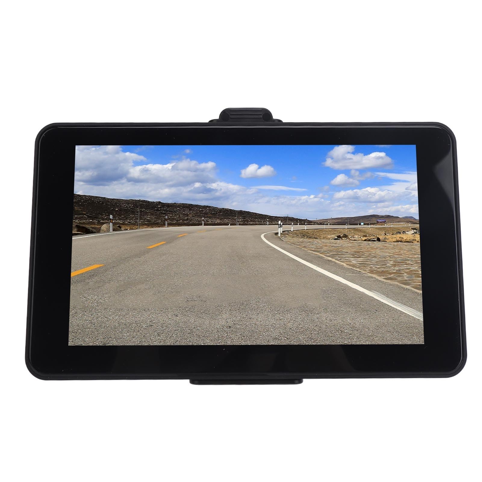 Qqmora Navigazione GPS Touchscreen, con Guida Vocale, di Navigazione GPS Portatile 256 MB e 8 GB per Auto, Autobus, Camion, Ricerca Codice Postale MP4, ASF, WMV, AVI