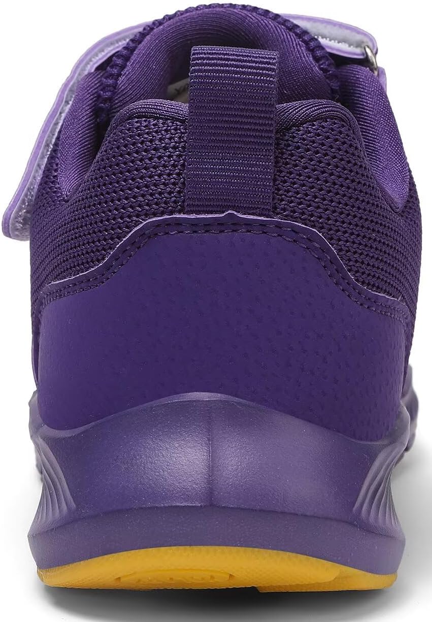 YOLARK Kids Sneakers for Boys Girls Running Tennis Shoes Non-Slip Hiking Walking Shoes Lightweight Breathable Sport Athletic