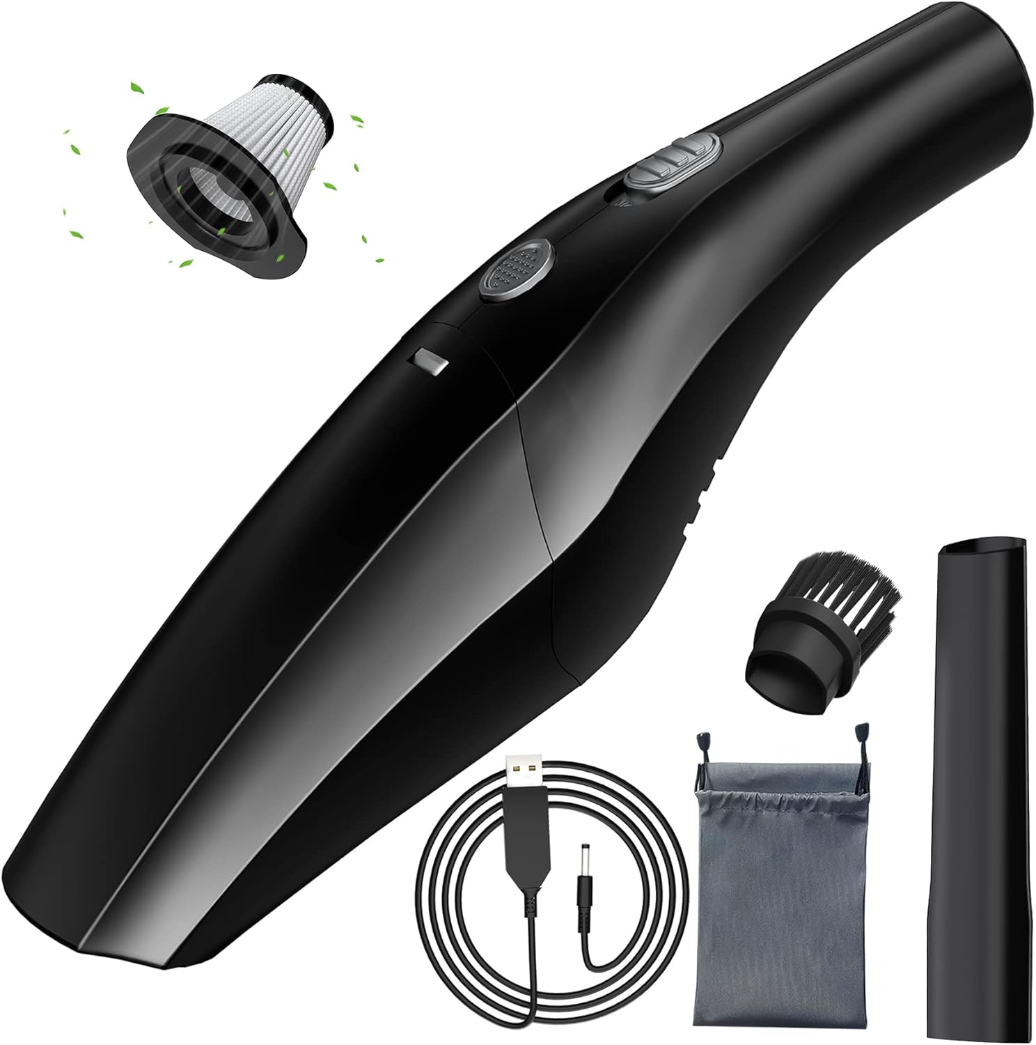 Frondose Car Vacuum Cleaner Cordless, 9000PA/120W Portable