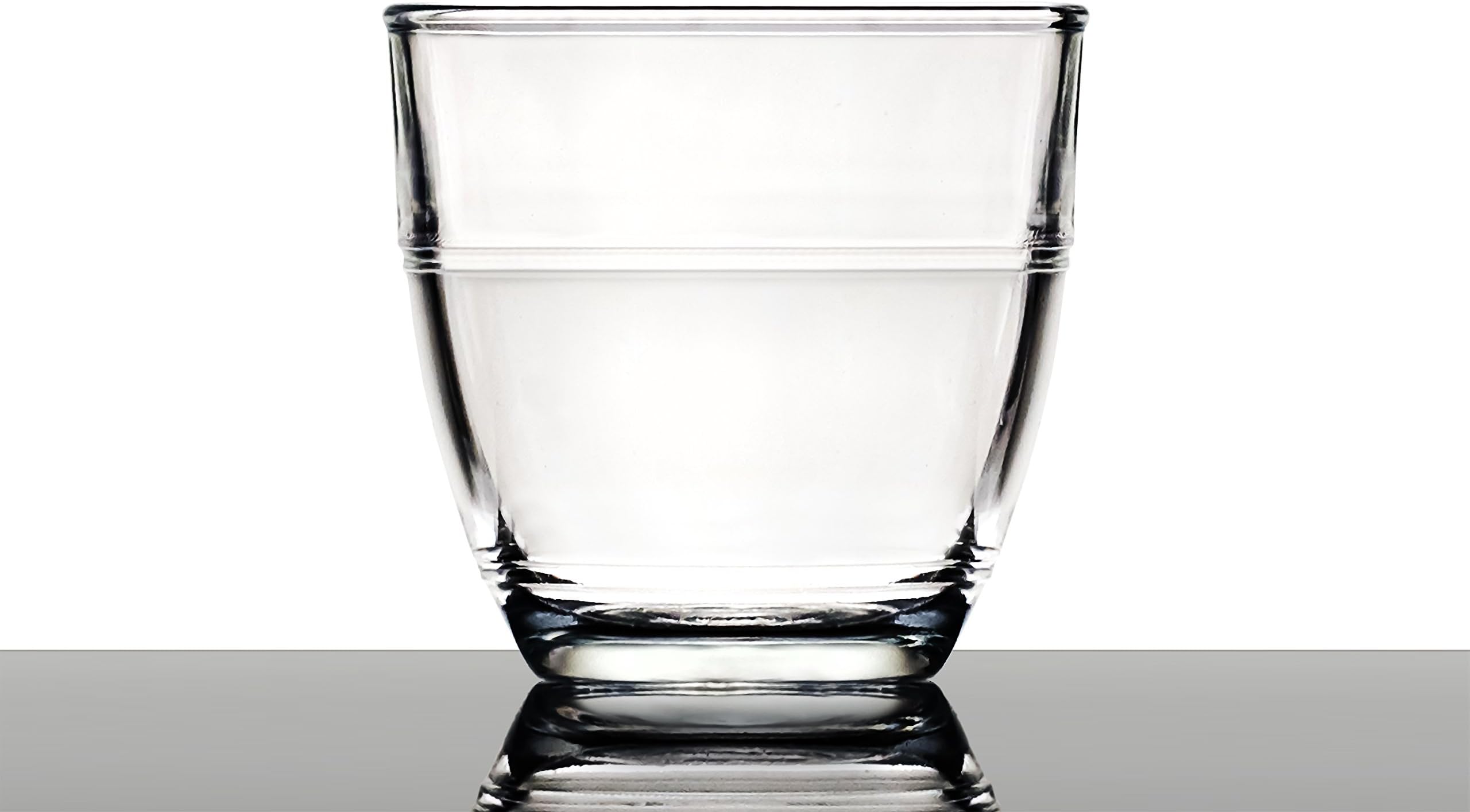 Duralex Le Gigogne Tumblers, 5 5/8 oz. / 16 cl Set of 6, Clear