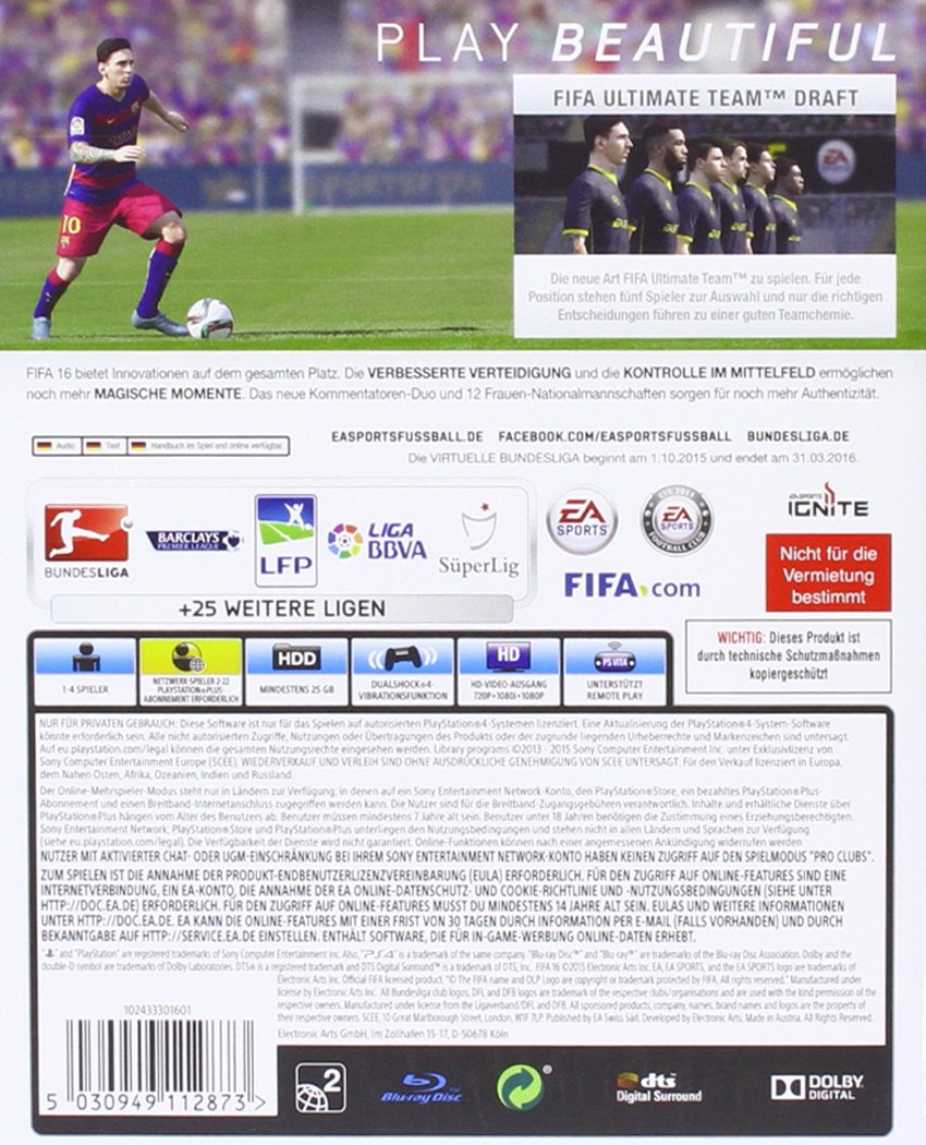 FIFA 16 - [PlayStation 4]