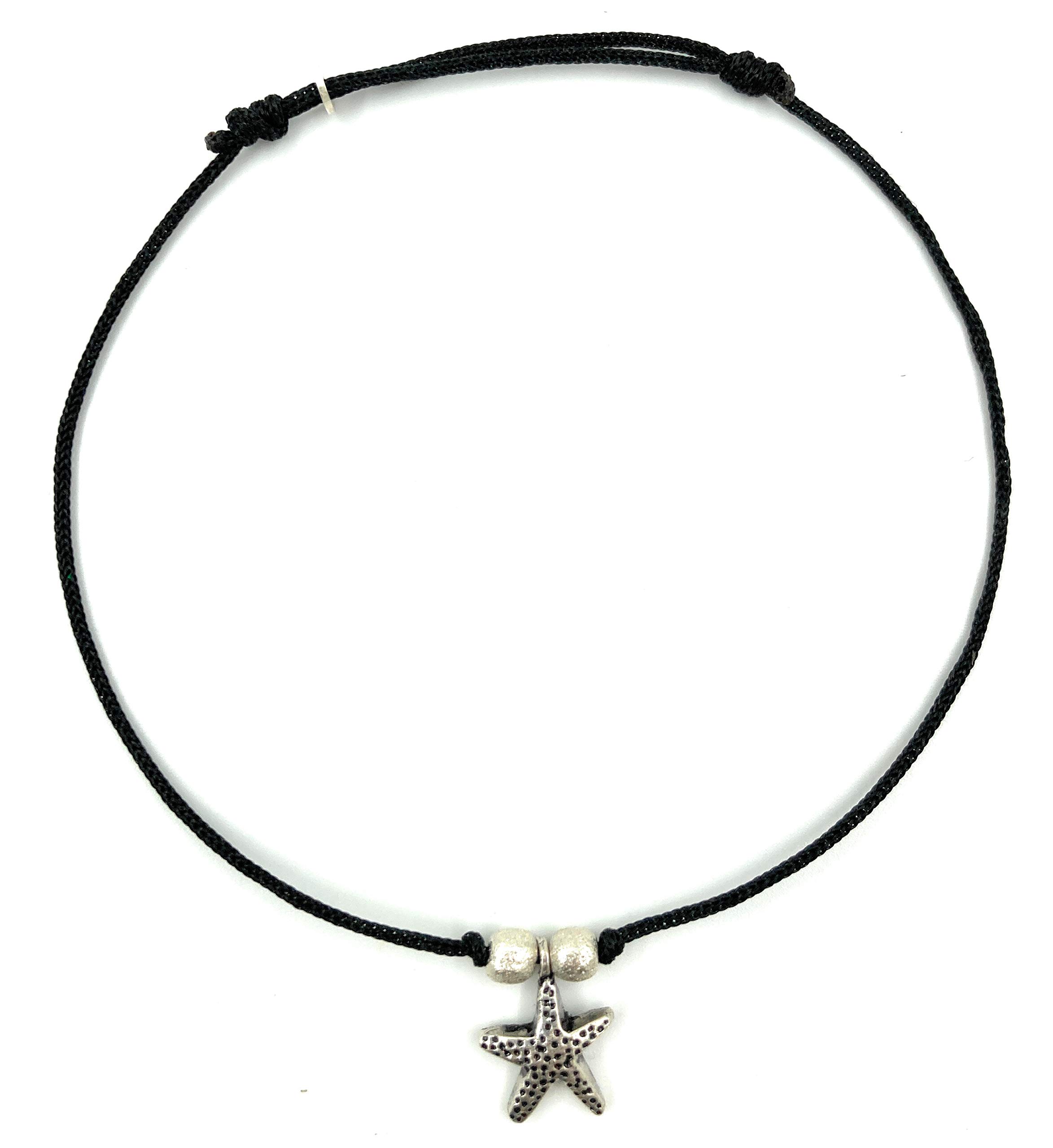 VRINDAM JEWELLERS Designed 925 Sterling Silver Black Threaded Anklet For Girls & Women With Star Shape charm Single Piece Light Weight 1.60 GM Size Adjustable (B08JY4GQ5S) Amazon Price History, Amazon Price Tracker