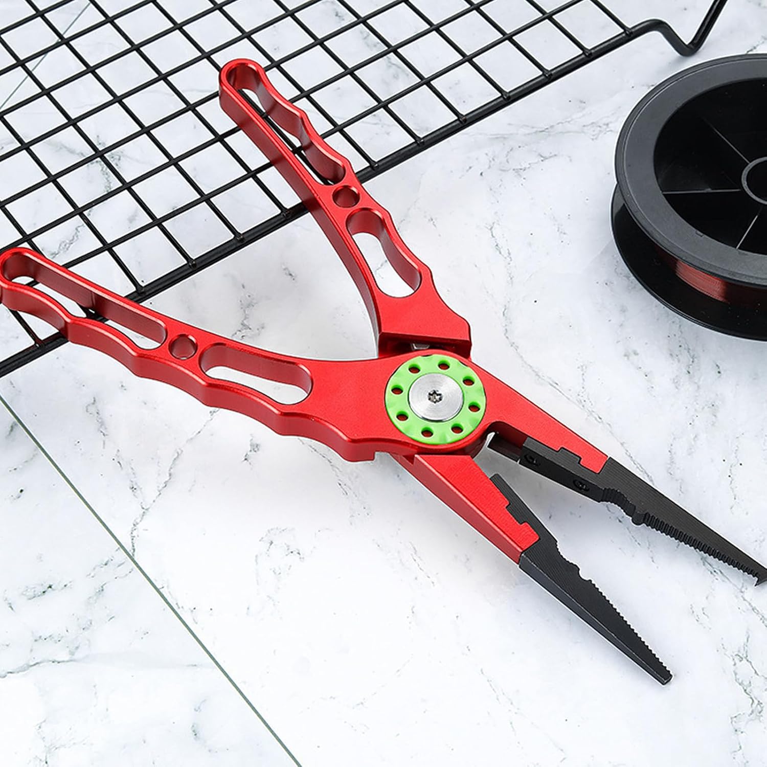 ordinarYone Fishing Grippers Angling Hook Remover Fishing Plier Fish Mouth Clamps Fishes Grabber Angling Fish Controllers Plier Tool
