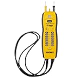 Sperry Instruments VC61000 Volt Check Voltage & Continuity Tester, Black & Yellow