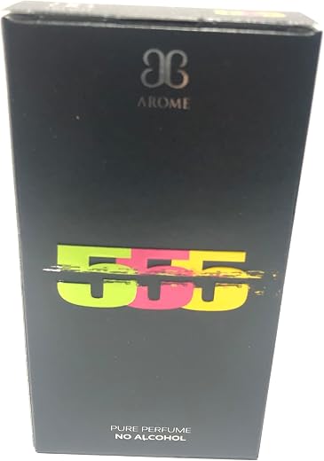 Arome 555 Attar Perfume For Men Women I Non Alcoholic Roll On Attar I Usable For Gift I Pocket Scent