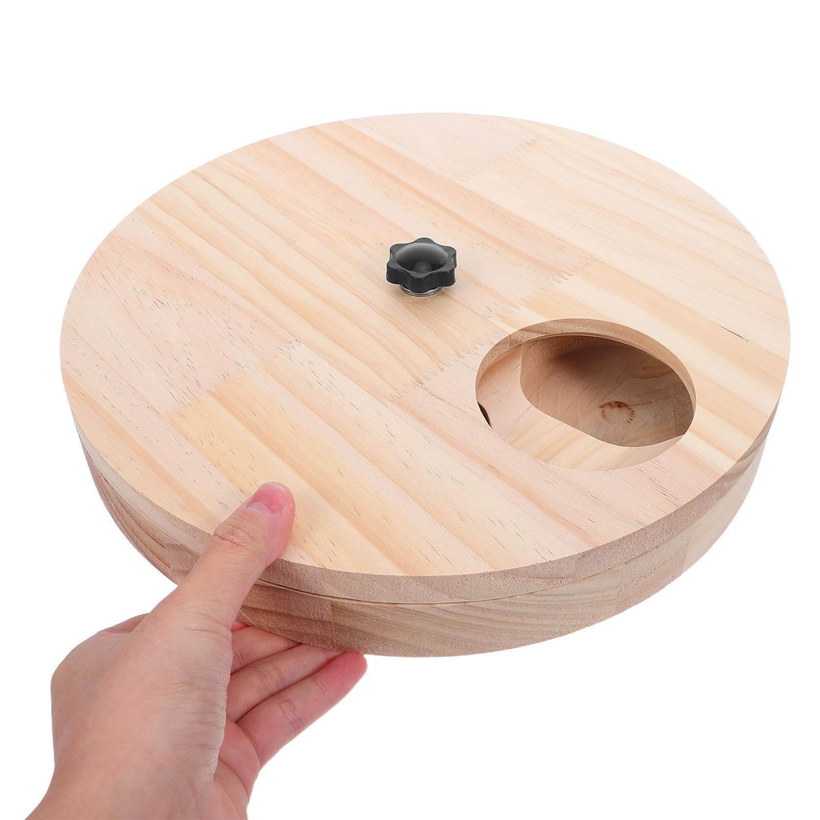 Healvian Tabla para Pulir Uñas de Perro Giratoria, con Caja de Premios
