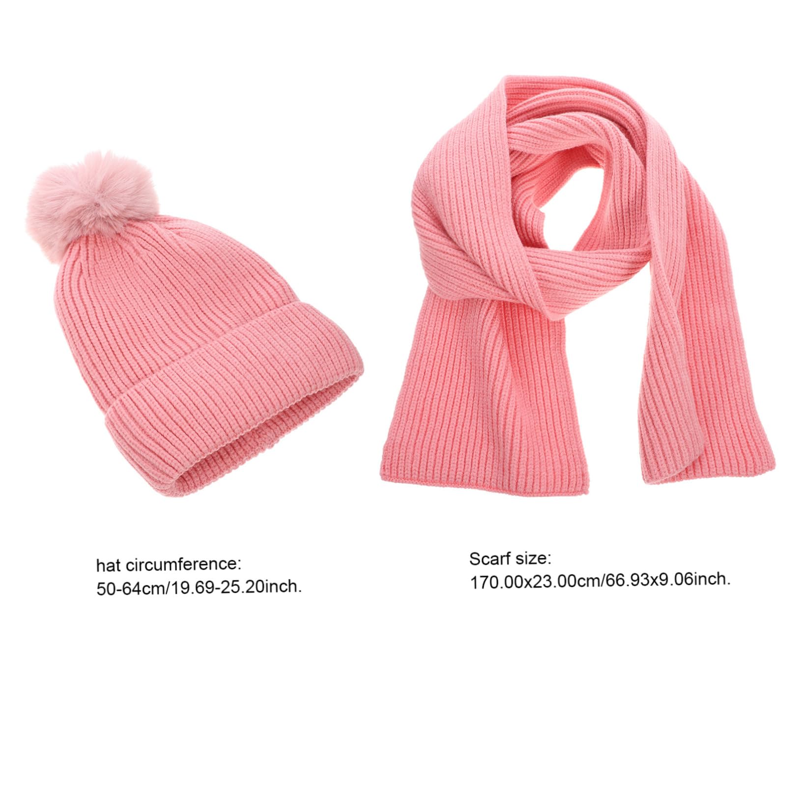 COLLBATH Women's Winter Warm Set Touchscreen Gloves Hat Scarf Kit Soft Material Winter Gloves for Women