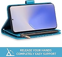 Vista 4 de Asuwish Funda de teléfono para Samsung Galaxy Note 20 Glaxay Note20 5G con protector de pantalla de vidrio templado y soporte para tarjeta
