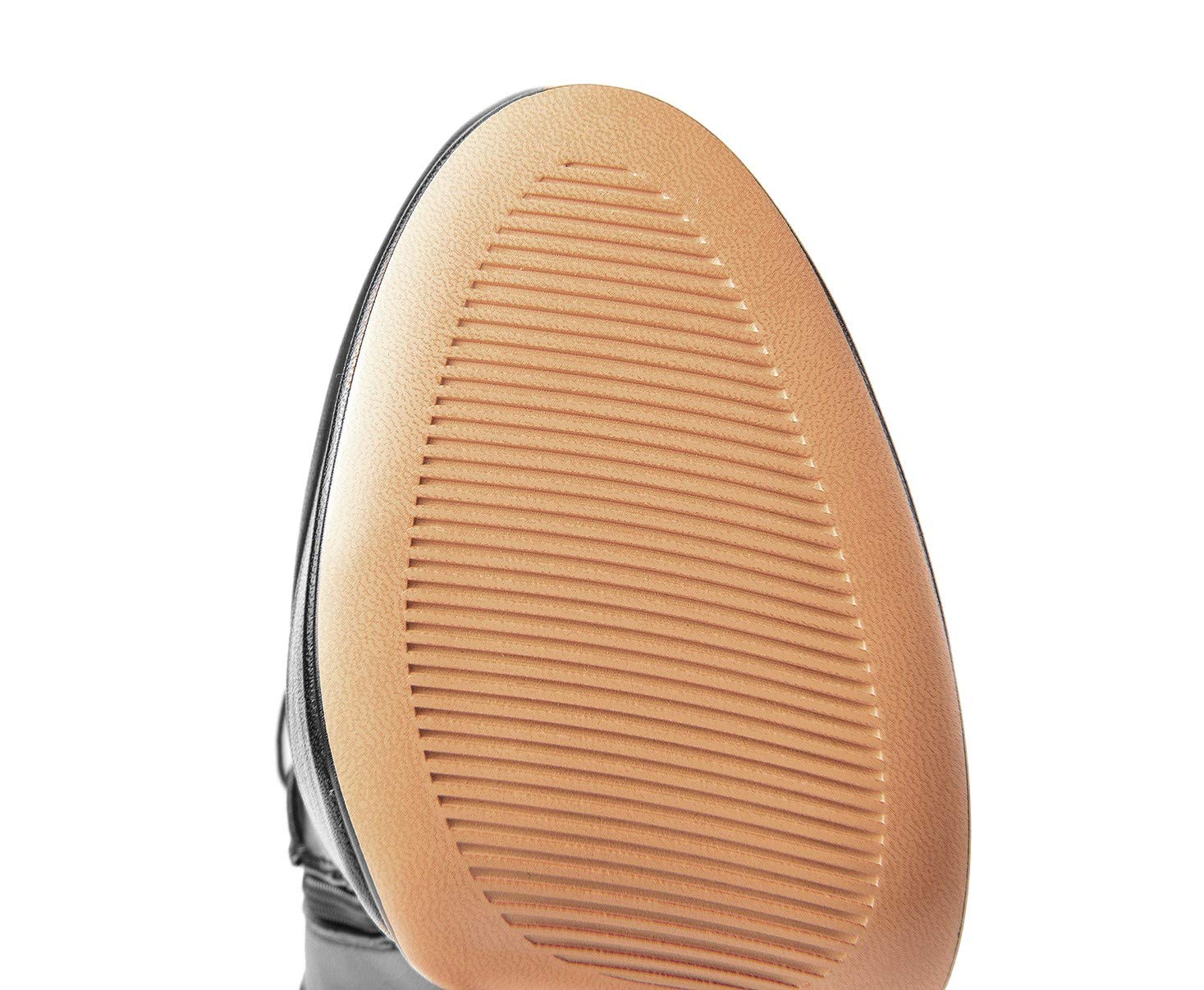 ANN CREEK 'Batian' Ultra High Stiletto Heels Platform Lace Up Boots: 5 Black