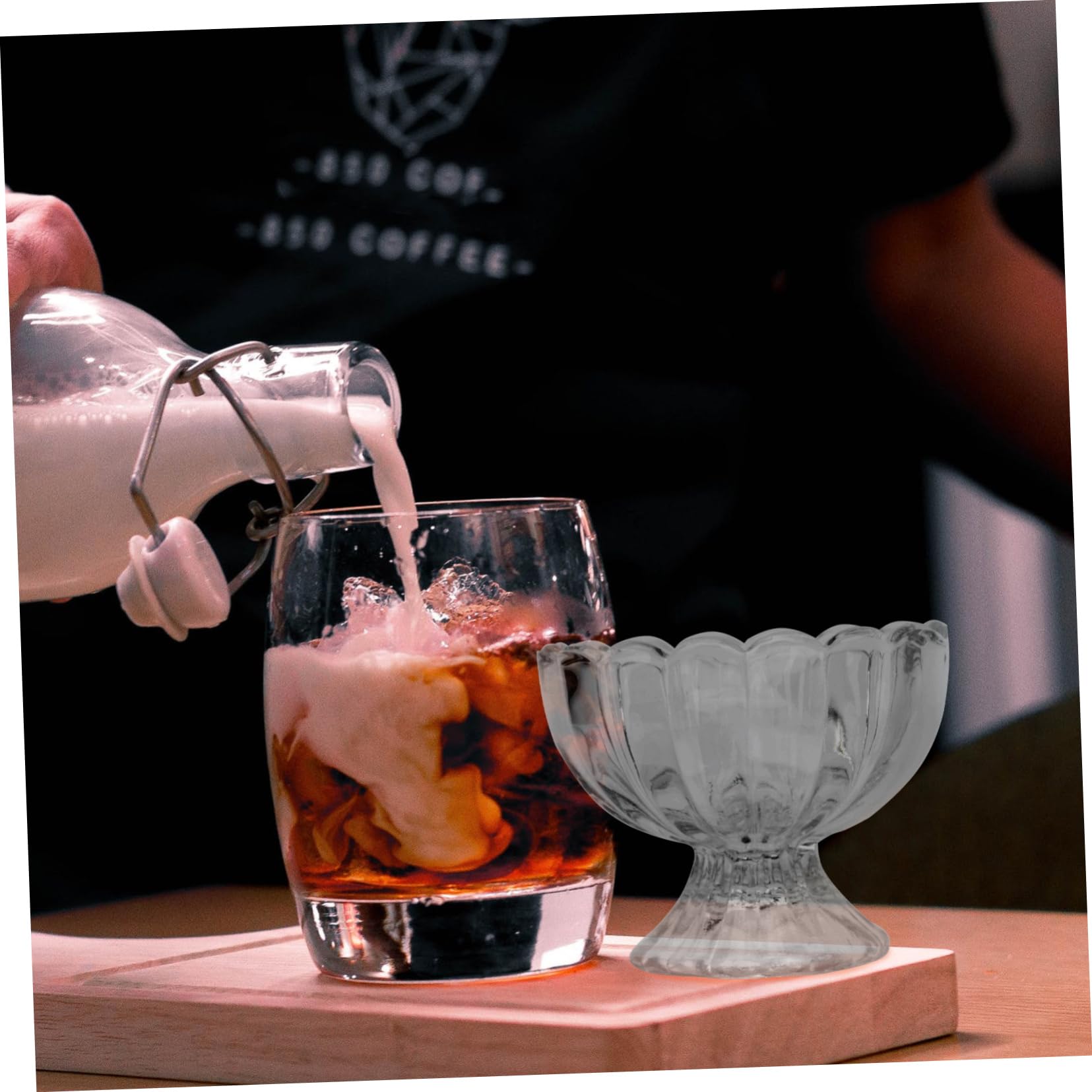 Ciieeo 5piezas Tazón de Pudín de Helado Vaso para Helado Transparente Cuencos para Postre Vaso para Bebidas Heladas para Postres y Cócteles