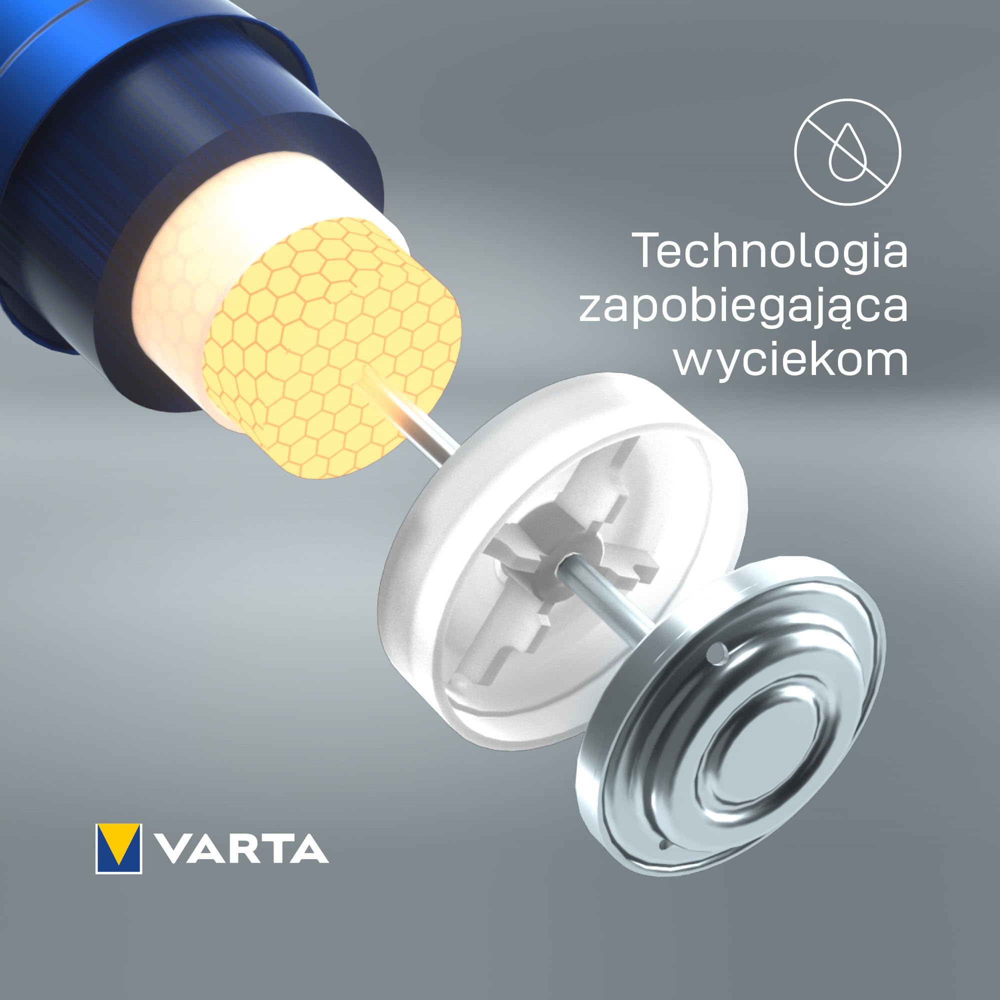 VARTA Longlife Power, bateria alkaliczna, AA, Mignon, LR6, 1,5V, opakowanie 10+10szt., Made in Germany | AA LR6, Made in Germany, bateria do 10 lat, do konsoli do gier, szczoteczki do zębów, myszy lub kontrolera