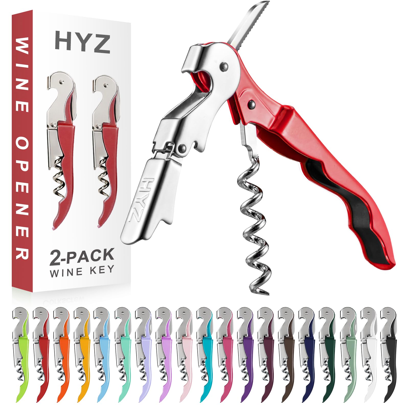 HYZ Wine Opener - Professional Waiter Corkscrew -26
