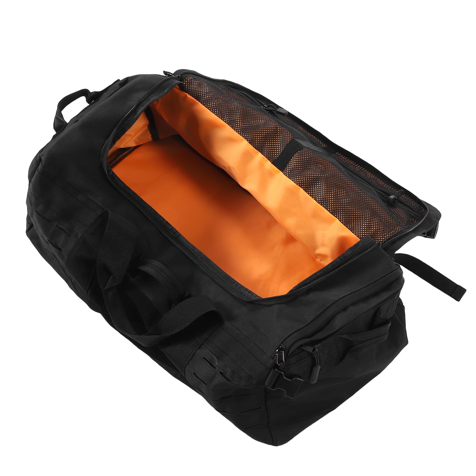 Drfeify Borsone da Viaggio, Zaino da Palestra Multifunzionale in Nylon da 50 Litri con Tracolla, Ideale per il Campeggio e l'escursionismo (57 * 33 * 22)