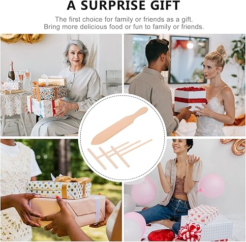 Vista 14 de LIFKOME Juego de 4 espátulas para panqueques, espátula, utensilios para cocinar As Shown 2