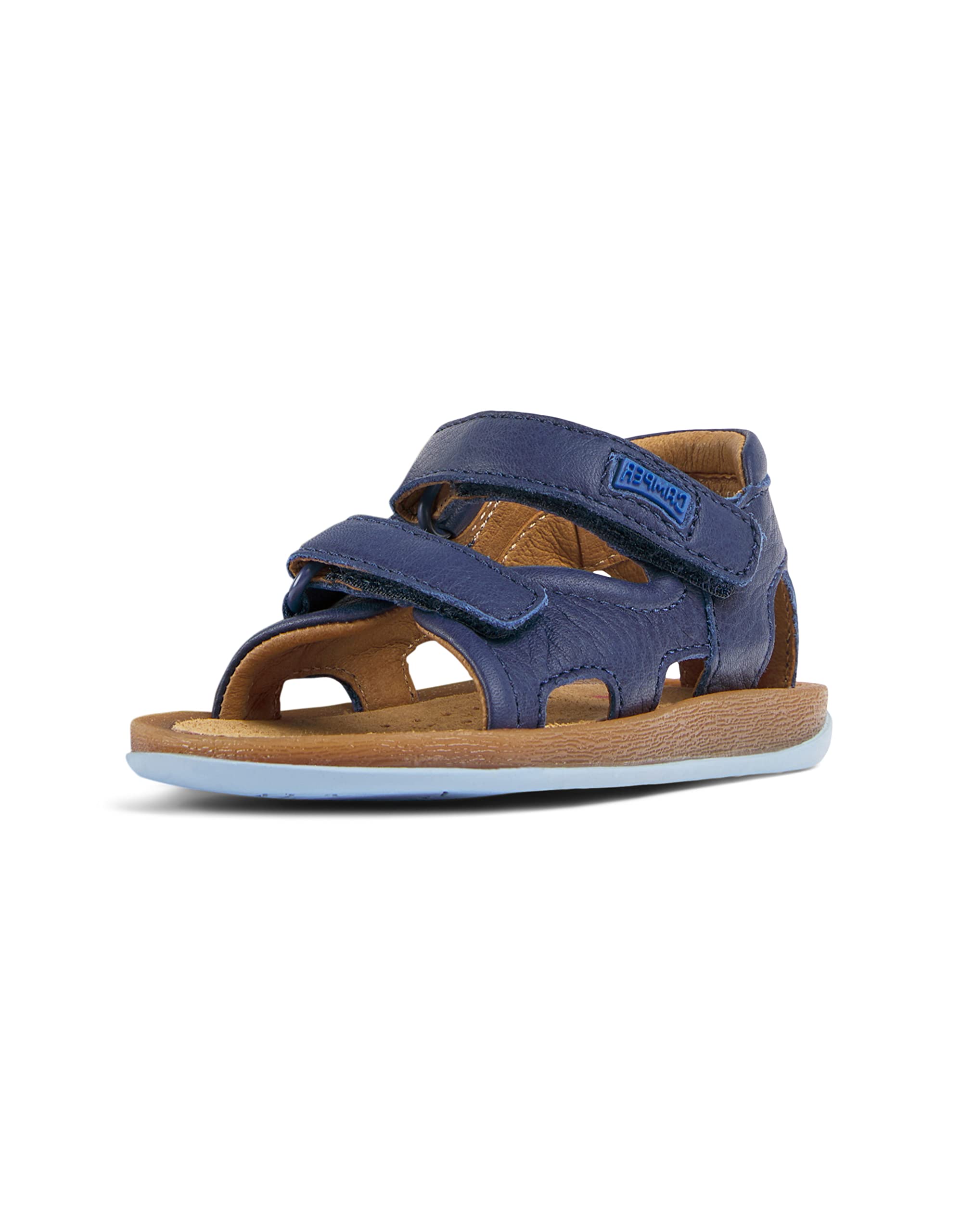 Camper Baby Boys' Bicho First Walker-k800362 Sandal, Blue 010, 4.5 UK