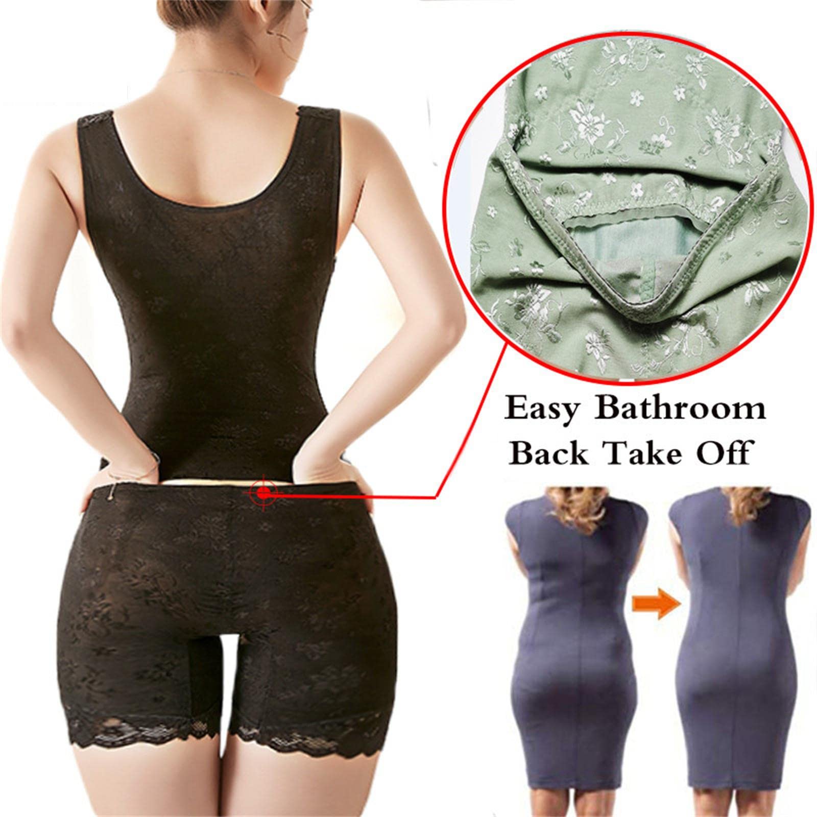 Guaina Modellante Donna Donne Slimmer Shemstro Stramatura di Tumpare Senza-Long A,XS