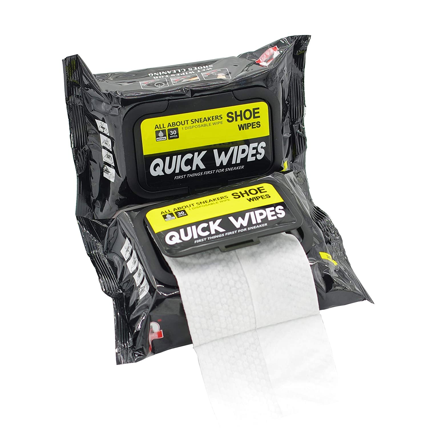 Natural Sneaker & Shoe Cleaner Wipes - 2 Packs of 160 - Portable Sneakers Cleaner Shoe Wipes Quickly Remove Dirt & Stains - These Disposable Shoe Cleaning Wipes Can Be Used On Most Footwear (Pack Of 2) (B0C7WJCMWB) Amazon Price History, Amazon Price Tracker