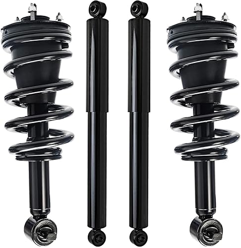 Miniatura 91 de Detroit Axle - Amortiguadores de puntales para Kia Optima 2011 2012 2013 [construido en Corea, con suspensión deportiva] Puntales delanteros