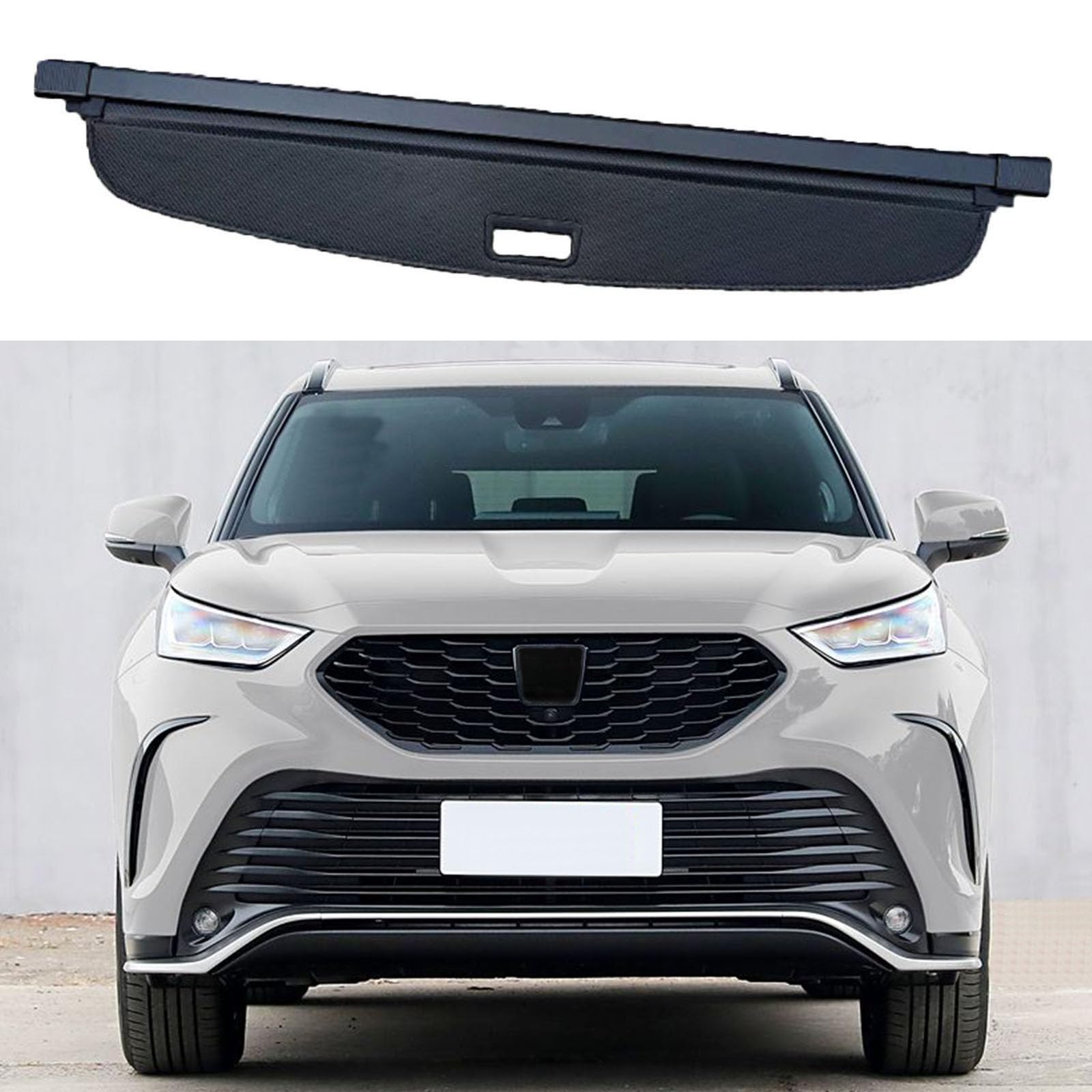 JGGQSY Car privacy screen,Compatible pour Toyota Crown Kluger 2022-2026,Auto Parts