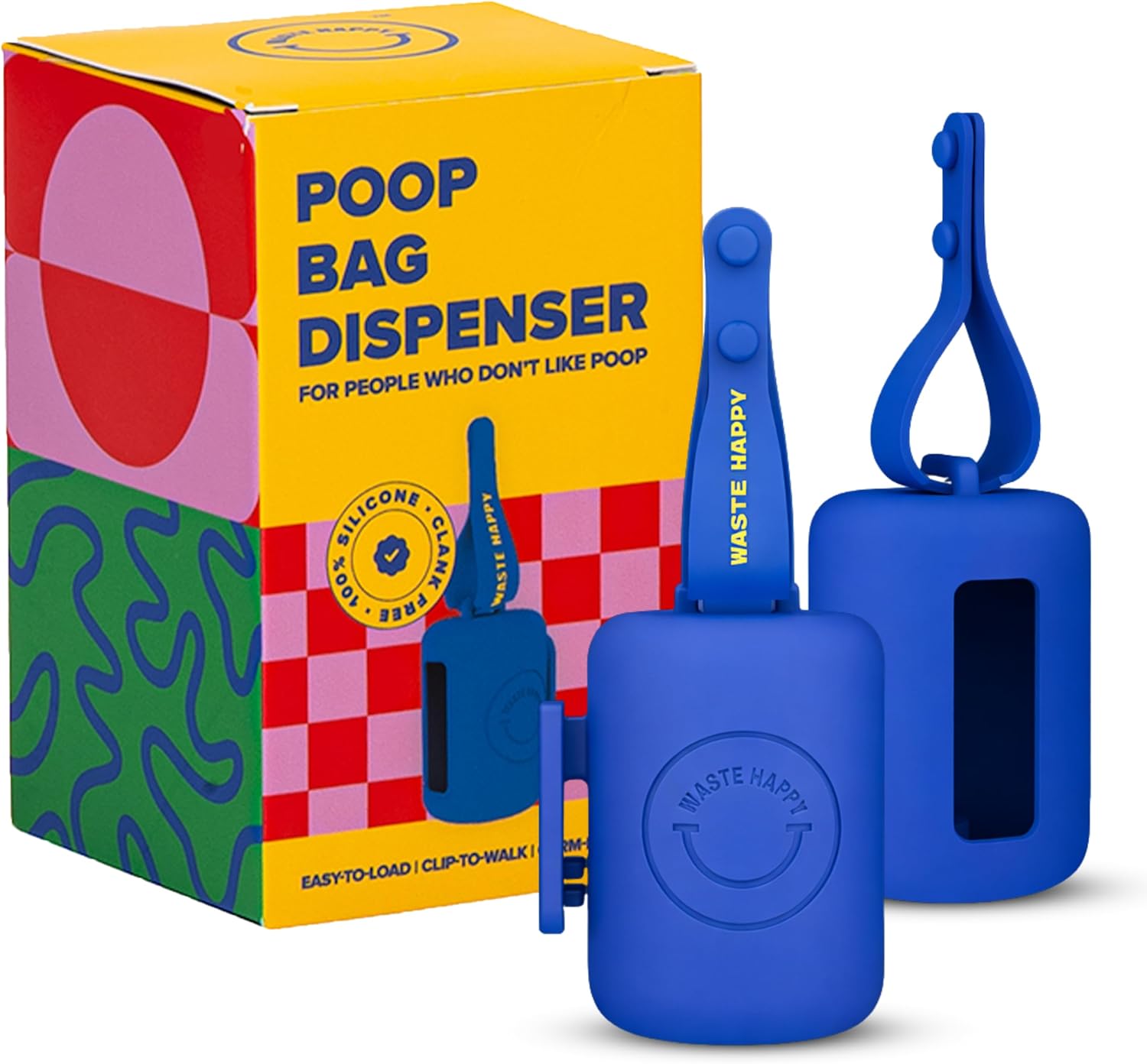Poop Bags for Dogs 200 Count - 14" Extra Long Leak-Resistant Waste Bag Tissue Box - Unscented Extra Thick Poop Bag, Easy to Tear Dog Bags for Poop - Convenient Dispenser Box - Dog Supplies