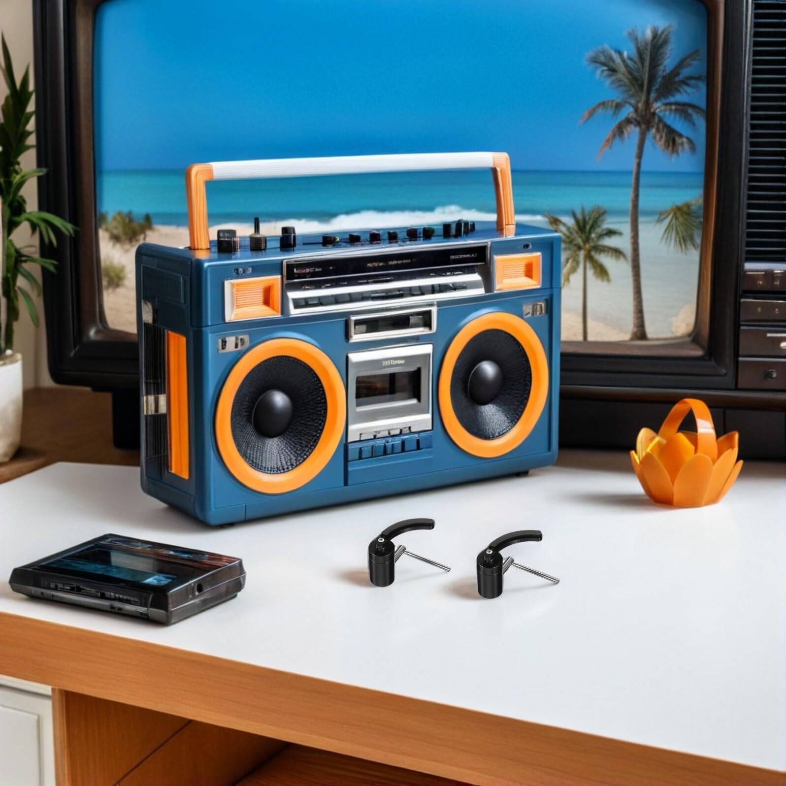 Veemoon Sollevatore Braccio Giradischi Idraulico Compatto Altezza Regolabile, Accessorio Salva Aghi per Vinili, Dispositivo di Sollevamento per Giradischi Manuali Adatto a Dj